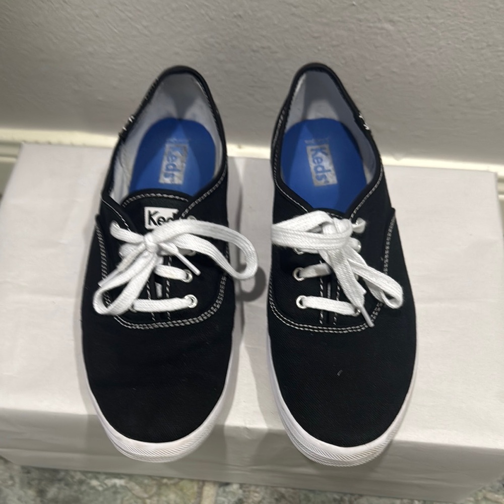 Keds women Black Canvas Sneakers